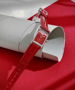 Đồng hồ Longines DolceVita L5.512.4.91.2 nữ mặt hình chữ nhật Fake cao cấp 23mm