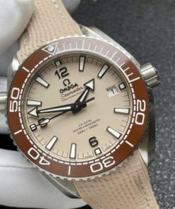 Đồng hồ Omega Planet Ocean 600M Replica 11 Màu Hồng Nhà Máy VS 43 (2)