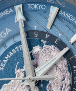 Đồng hồ Omega Seamaster Aqua Terra Worldtimer Rep 11 cao cấp nam dây kim loại 43mm (2)