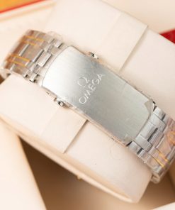 Đồng hồ Omega Seamaster Diver 300m demi vàng mặt đen Rep 11 cao cấp VSF 42mm (2)