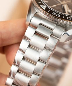 Đồng hồ Omega Seamaster Planet Ocean 600m GMT nam dây kim loại Rep 11 cao cấp 43 (2)