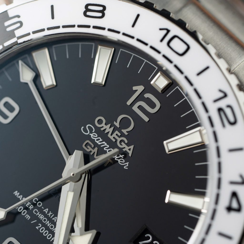 Đồng hồ Omega Seamaster Planet Ocean 600m GMT nam dây kim loại Rep 11 cao cấp 43 (2)