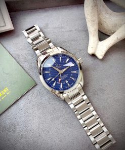 Đồng hồ Omega aqua terra chronoeter summer cọc số dạ quang fake 11 41mm (1)