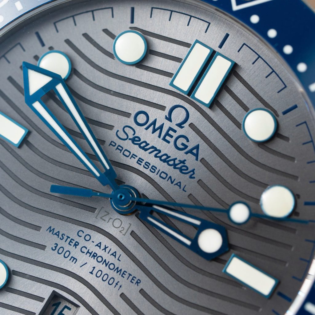 Đồng hồ Rep 11 Omega Seamaster Diver 300m mặt xám máy cơ Automatic 42mm (2)