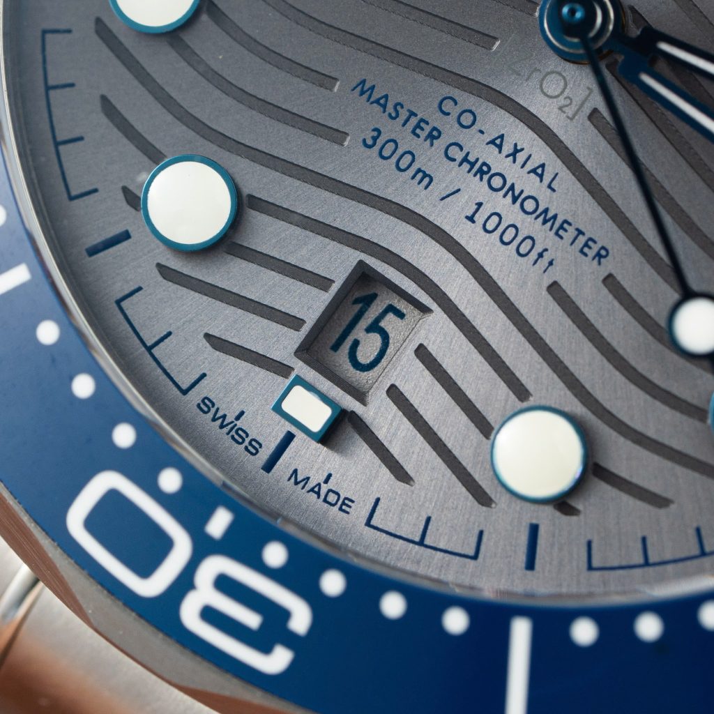 Đồng hồ Rep 11 Omega Seamaster Diver 300m mặt xám máy cơ Automatic 42mm (2)