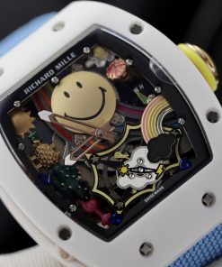Đồng hồ Richard Mille Rep 11 RM88 Smiley dây dù màu xanh dương 42mm (1)