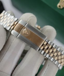 Đồng hồ Rolex Date Just 3235 Clean giá rẻ Wimbledon Fake 11 41mm (2)