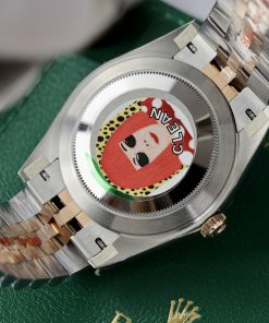 Đồng hồ Rolex Date Just 3235 Clean giá rẻ cọc số đính đá Fake 11 41mm (8)
