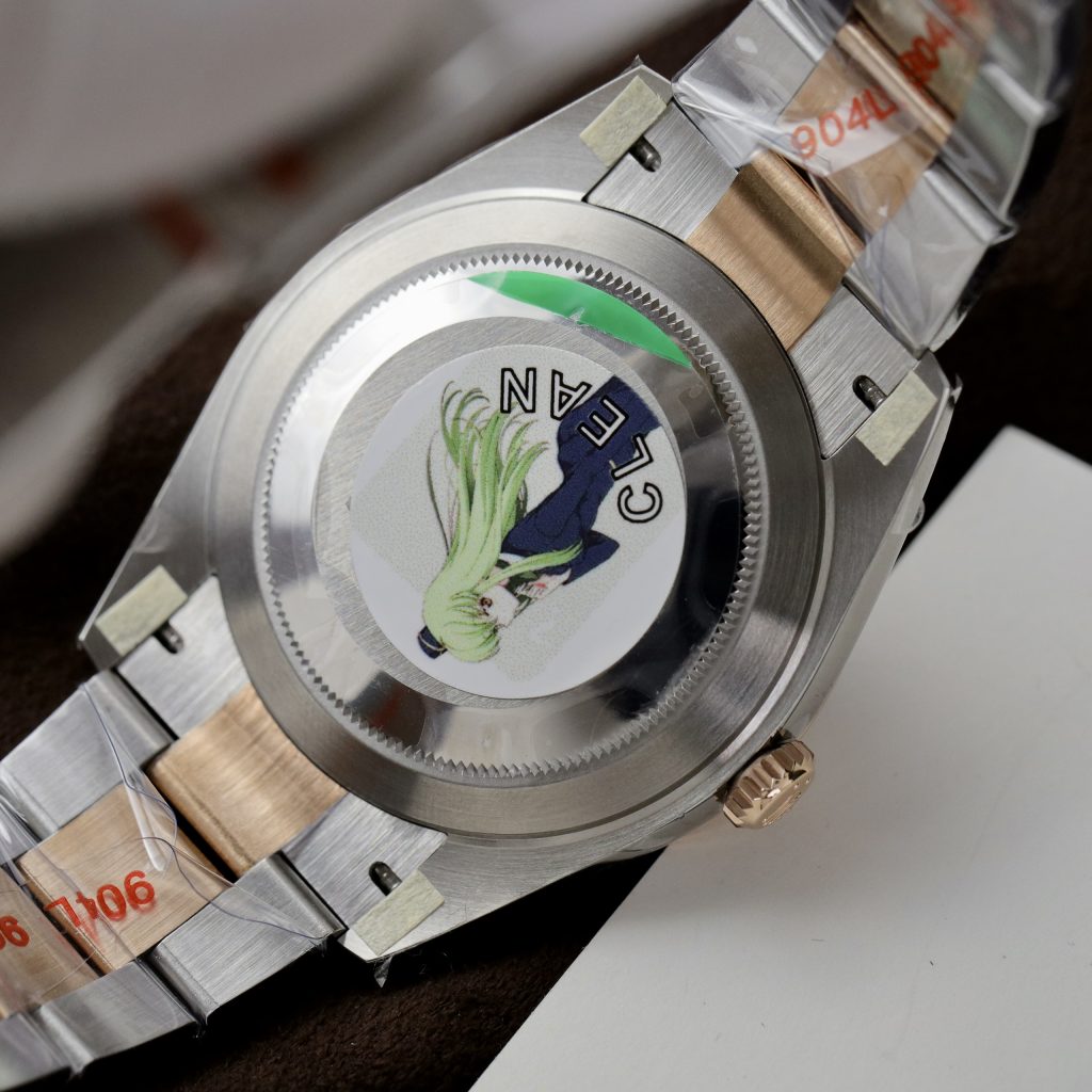 Đồng hồ Rolex Date Just 3235 Clean giá rẻ mặt chocolate Fake cao cấp 41mm (18)