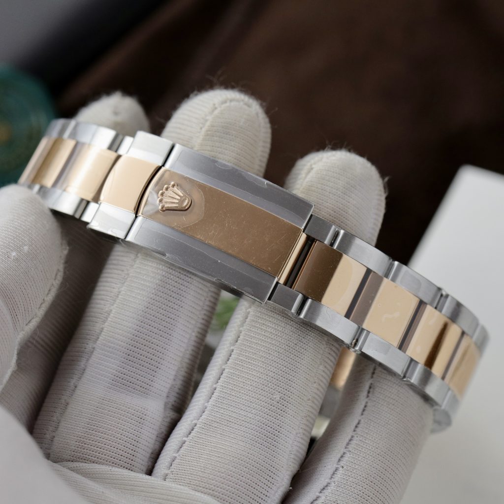 Đồng hồ Rolex Date Just 3235 Clean giá rẻ mặt chocolate Fake cao cấp 41mm (18)