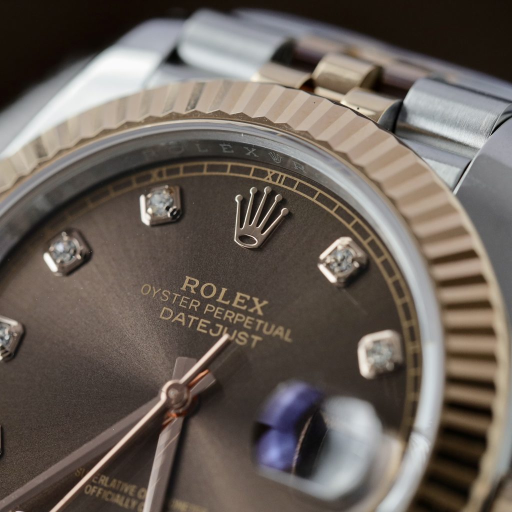 Đồng hồ Rolex Date Just 3235 Clean giá rẻ mặt chocolate Fake cao cấp 41mm (5)