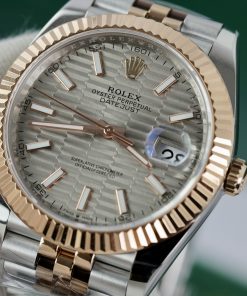Đồng hồ Rolex Date Just 3235 Clean giá rẻ mặt nếp gấp Fake 11 41mm (8)
