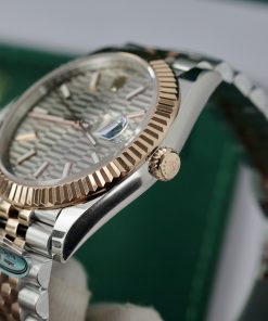 Đồng hồ Rolex Date Just 3235 Clean giá rẻ mặt nếp gấp Fake 11 41mm (8)
