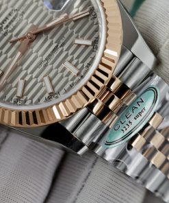 Đồng hồ Rolex Date Just 3235 Clean giá rẻ mặt nếp gấp Fake 11 41mm (8)