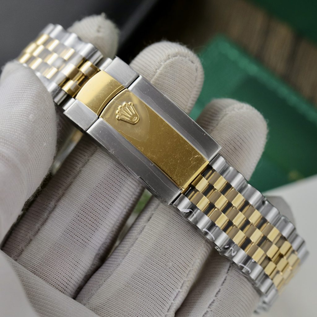 Đồng hồ Rolex Date Just 3235 Clean giá rẻ mặt xà cừ Fake cao cấp 41mm (9)