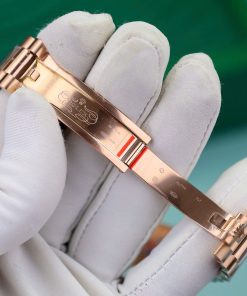 Đồng hồ Rolex chế tác Day-Date mặt số Ombre xám nhà máy QF 185 grams 40mm (1)