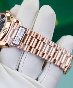 Đồng hồ Rolex chế tác Day-Date mặt số Ombre xám nhà máy QF 185 grams 40mm (1)