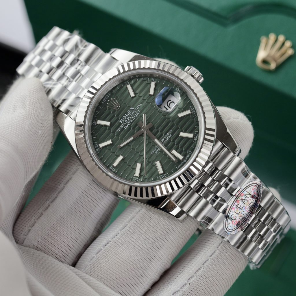 Đồng hồ Rolex nam Rep 1:1 DateJust 3235 Clean mặt nếp 41mm