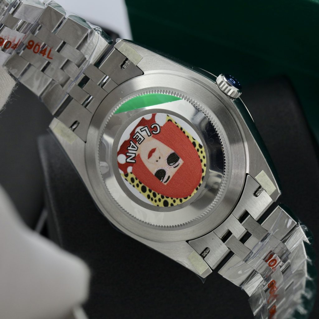 Đồng hồ Rolex nam Rep 11 DateJust 3235 Clean cọc số dạ quang 41mm