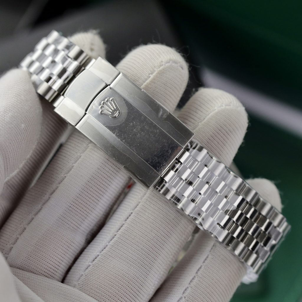 Đồng hồ Rolex nam Rep 11 DateJust 3235 Clean cọc số đính đá 41mm (4)