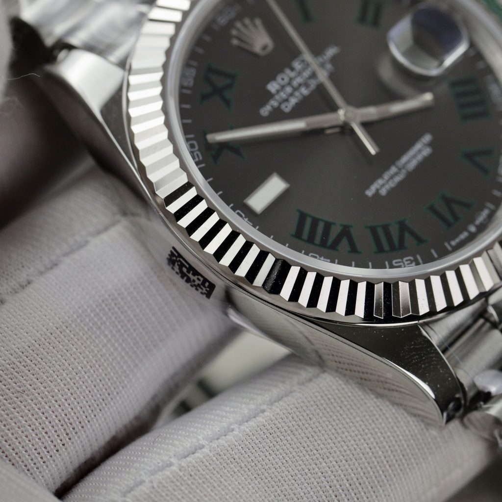 Đồng hồ Rolex nam Rep 11 DateJust 3235 Clean mặt Wimbledon 41mm (2)