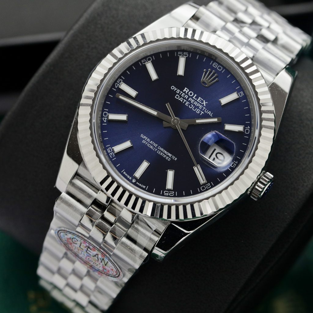 Đồng hồ Rolex nam Rep 11 DateJust 3235 Clean mặt chải tia 41mm (1)