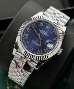 Đồng hồ Rolex nam Rep 11 DateJust 3235 Clean mặt xanh bleu 41mm (1)