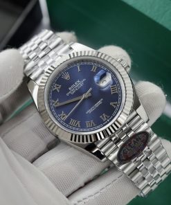 Đồng hồ Rolex nam Rep 11 DateJust 3235 Clean mặt xanh bleu 41mm (1)