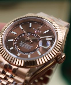 Đồng hồ Rolex nam Rep 11 Sky Dweller dây Jubilee mặt Chocolate 42mm (1)