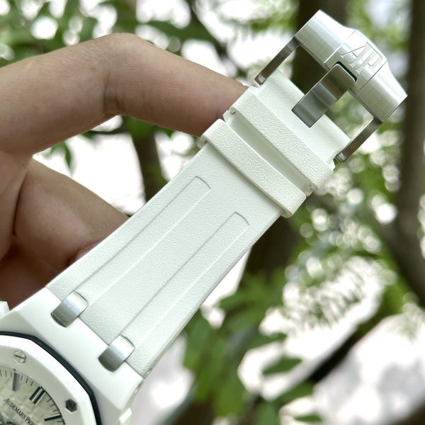 Đồng hồ Audemars Piguet Royal Oak Offshore 15707CB vỏ gốm trắng nhà máy APS 42mm (2)