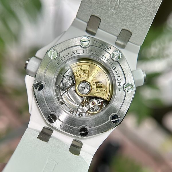 Đồng hồ Audemars Piguet Royal Oak Offshore 15707CB vỏ gốm trắng nhà máy APS 42mm (2)