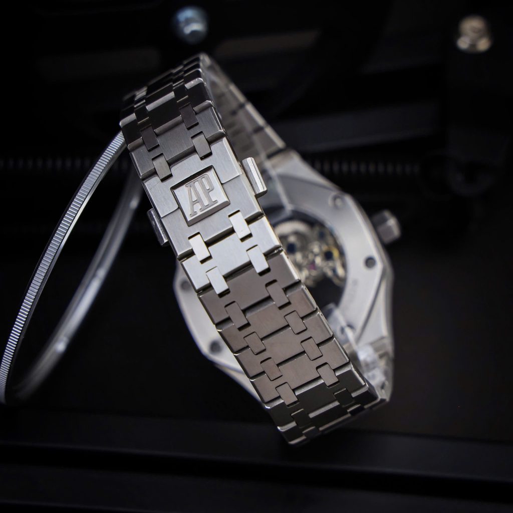 Đồng hồ Audemars Piguet Royal oak lộ cơ automtic máy Nhật Fake cao cấp 44mm