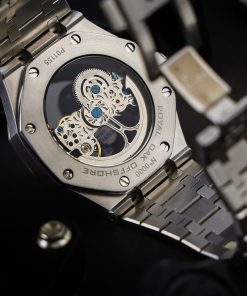 Đồng hồ Audemars Piguet Royal oak lộ cơ automtic máy Nhật Fake cao cấp 44mm