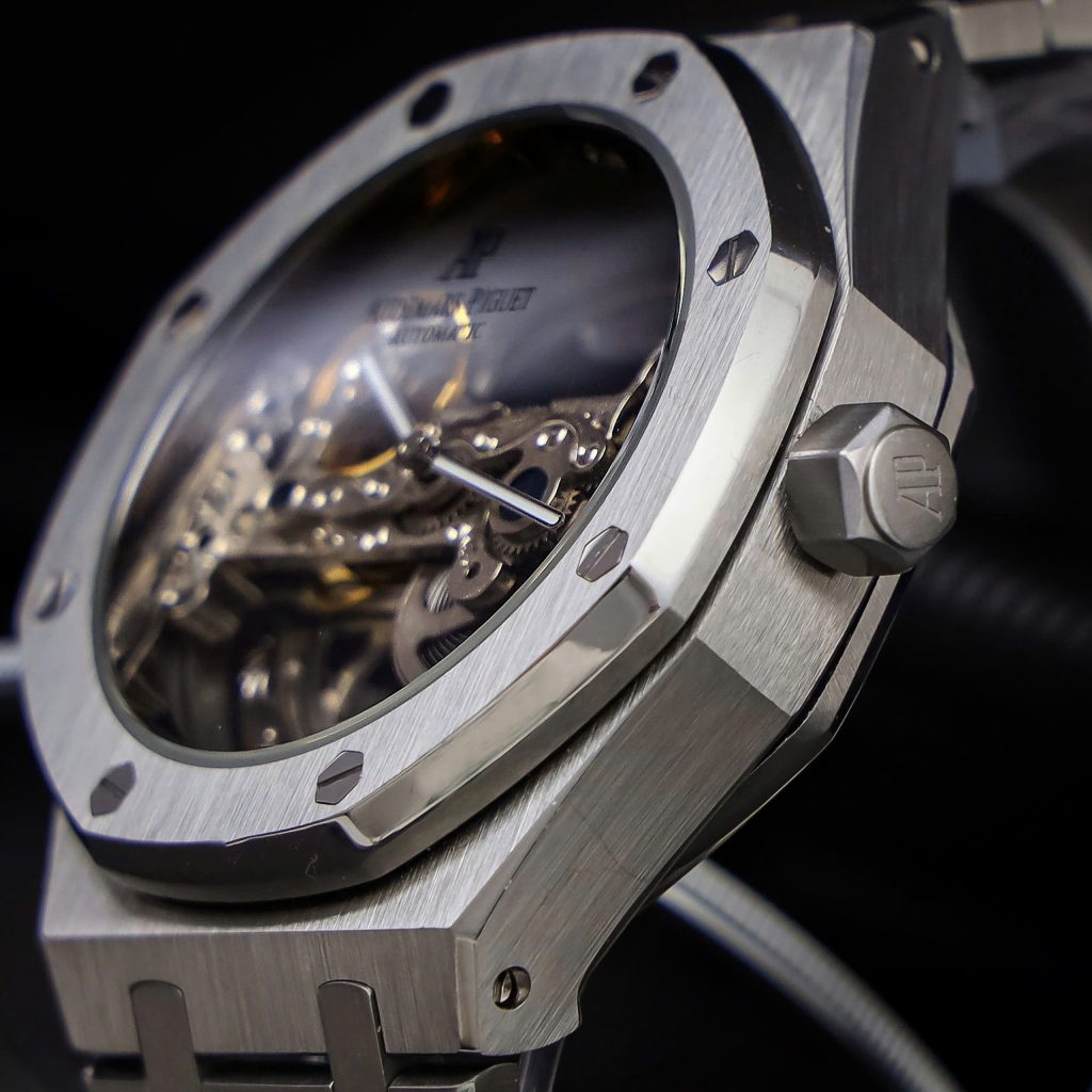 Đồng hồ Audemars Piguet Royal oak lộ cơ automtic máy Nhật Fake cao cấp 44mm