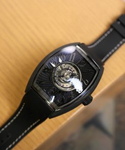 Đồng hồ Franck Muller Rep 11 Grand Central Tourbillon vỏ Carbon 45mm (9)