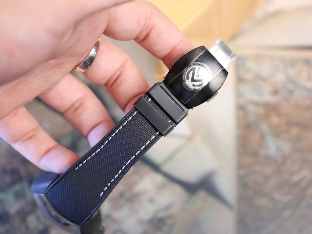 Đồng hồ Franck Muller Rep 11 Grand Central Tourbillon vỏ Carbon 45mm (9)