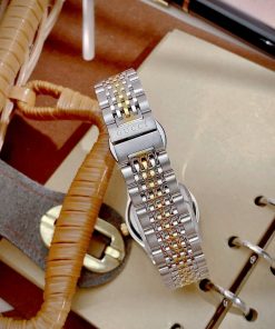 Đồng hồ Gucci nữ mặt khảm trai xanh hình mèo dây demi Like Auth 28mm