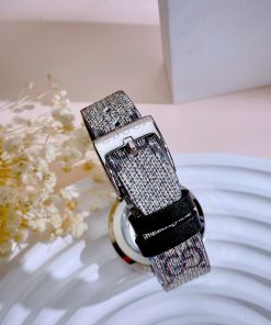 Đồng hồ Gucci nữ mặt nâu dây họa tiết sang trọng Like Auth 38mm