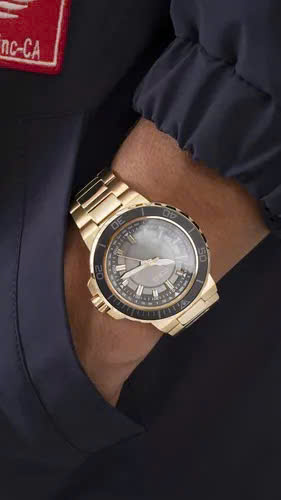 Đồng hồ Guess nam GW0426G2 dây thép cọc dạ quang Like Auth 44mm