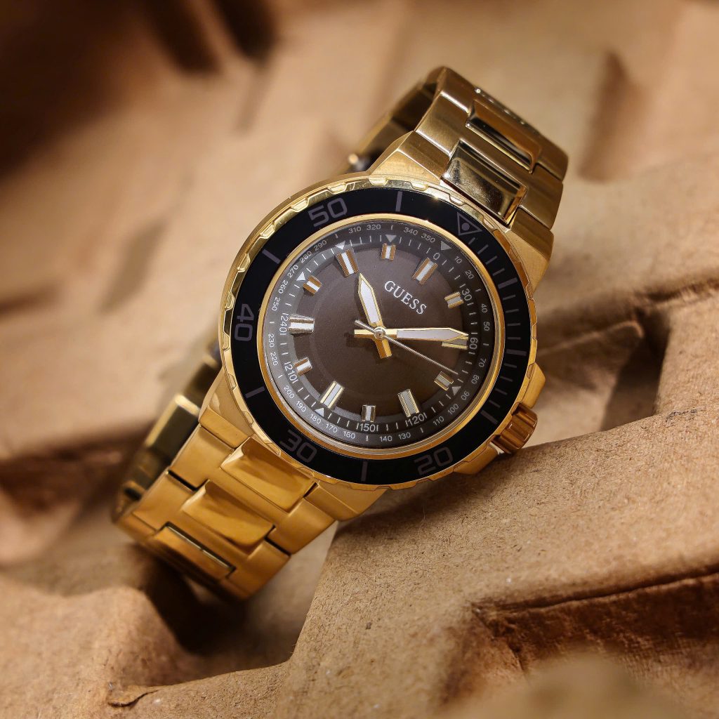 Đồng hồ Guess nam GW0426G2 dây thép cọc dạ quang Like Auth 44mm