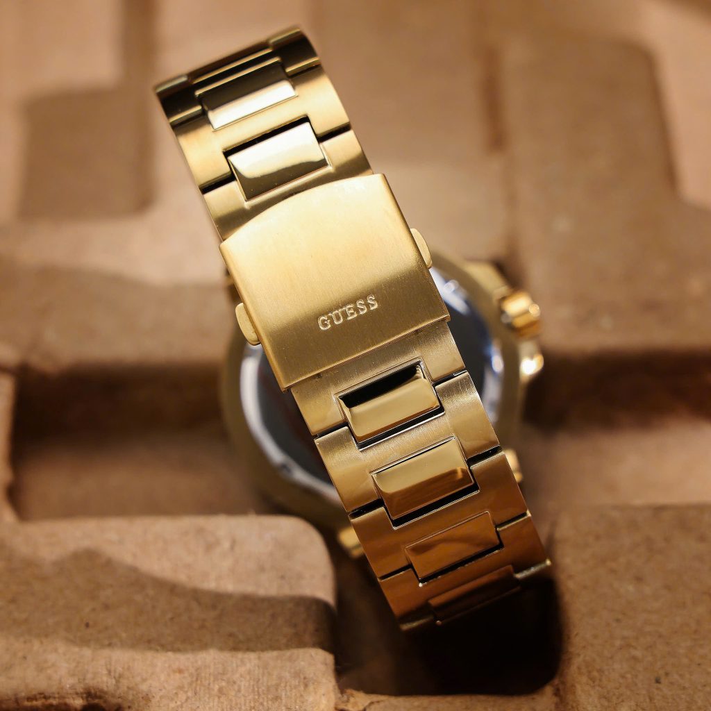 Đồng hồ Guess nam GW0426G2 dây thép cọc dạ quang Like Auth 44mm