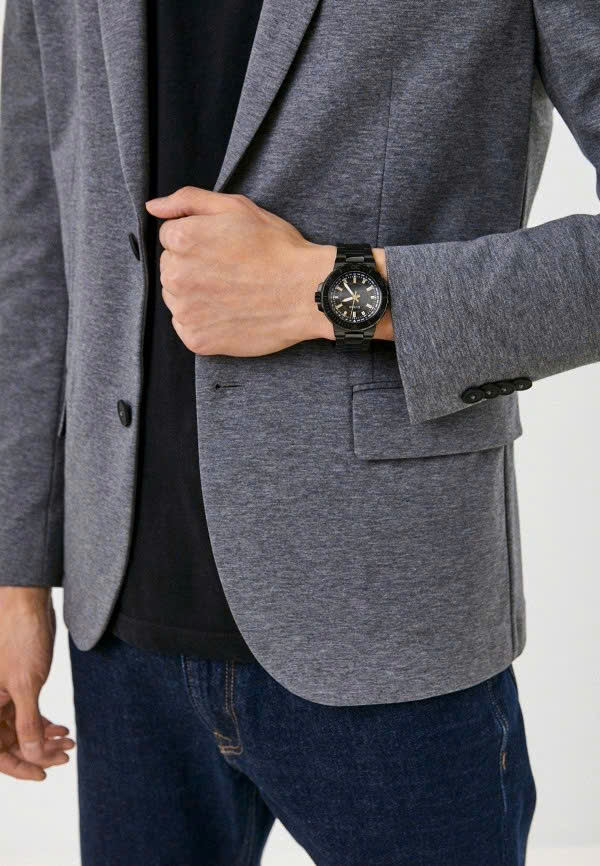 Đồng hồ Guess nam GW0426G3 dây thép cọc dạ quang Like Auth 44mm