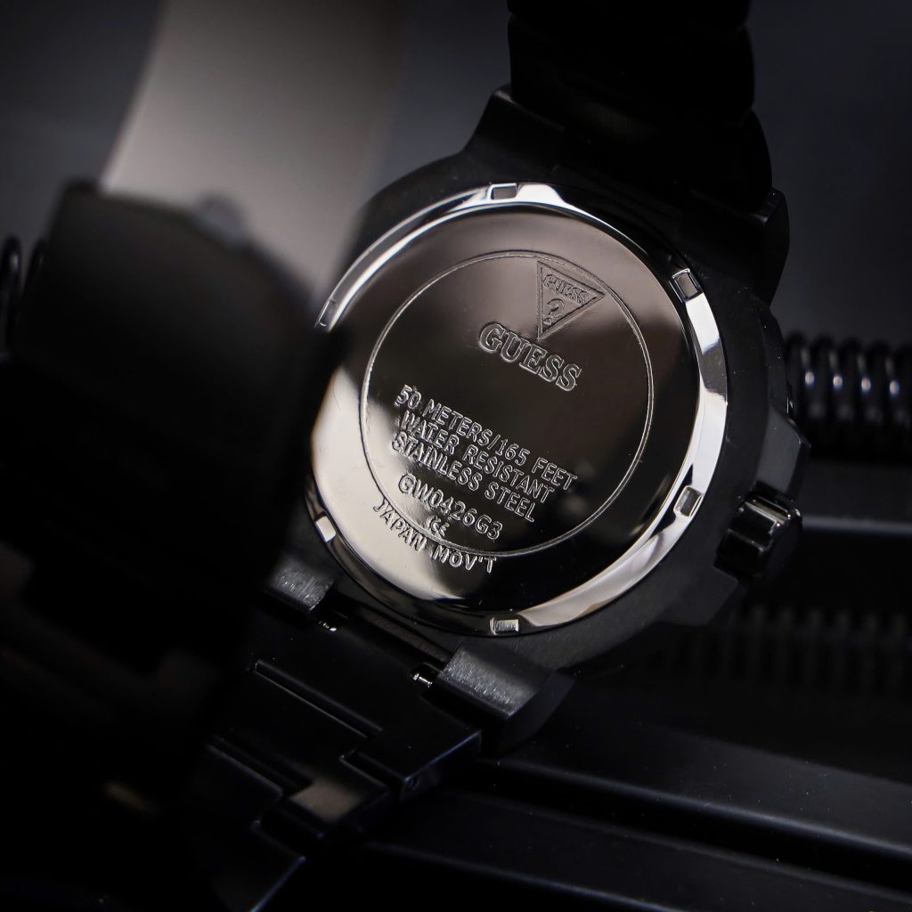 Đồng hồ Guess nam GW0426G3 dây thép cọc dạ quang Like Auth 44mm