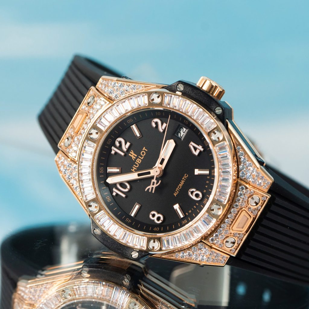Đồng hồ Hublot Big Bang One Click Rep 11 cao cấp đính đá 39mm (2)