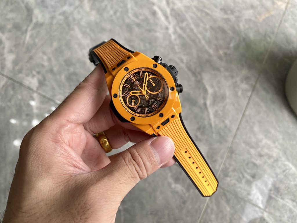 Đồng hồ Hublot nam Rep 1:1 Big Bang Unico gốm cam nhà máy BBF 42mm
