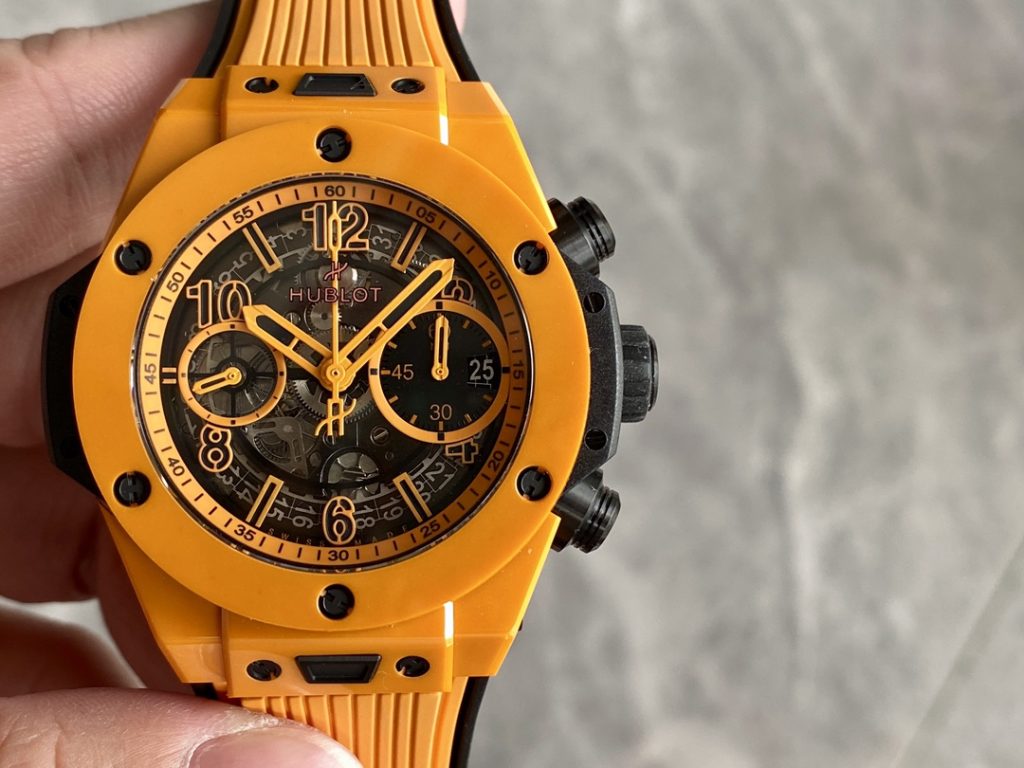 Đồng hồ Hublot nam Rep 1:1 Big Bang Unico gốm cam nhà máy BBF 42mm