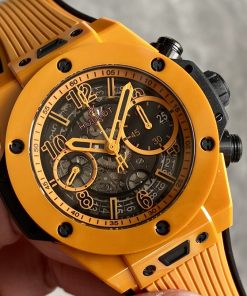 Đồng hồ Hublot nam Rep 1:1 Big Bang Unico gốm cam nhà máy BBF 42mm