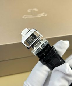 Đồng hồ Jaeger LeCoultre Master Reverso 2 mặt màu đen trắng Rep 11 cao cấp MGF 30x40mm (2)