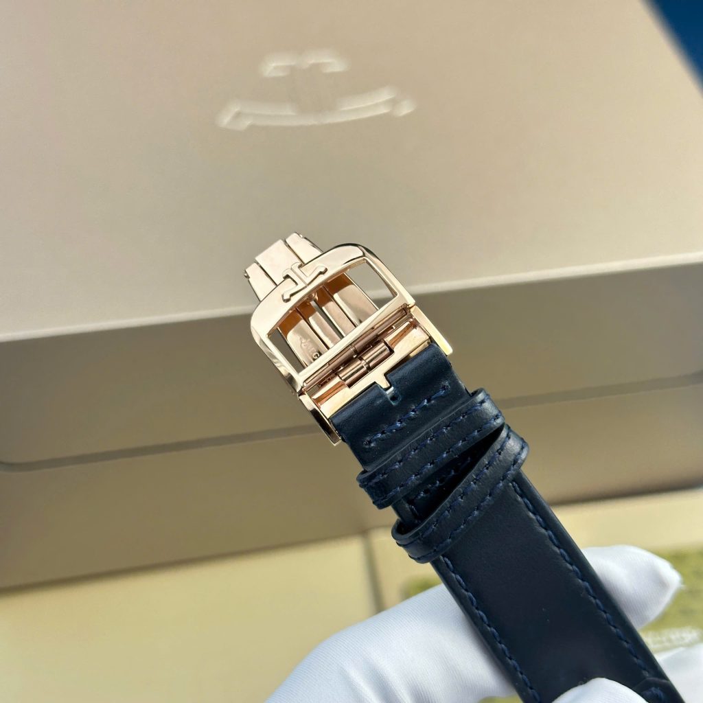 Đồng hồ Jaeger LeCoultre Master Reverso Rep 11 cao cấp mặt xanh blue 30x40mm (2)