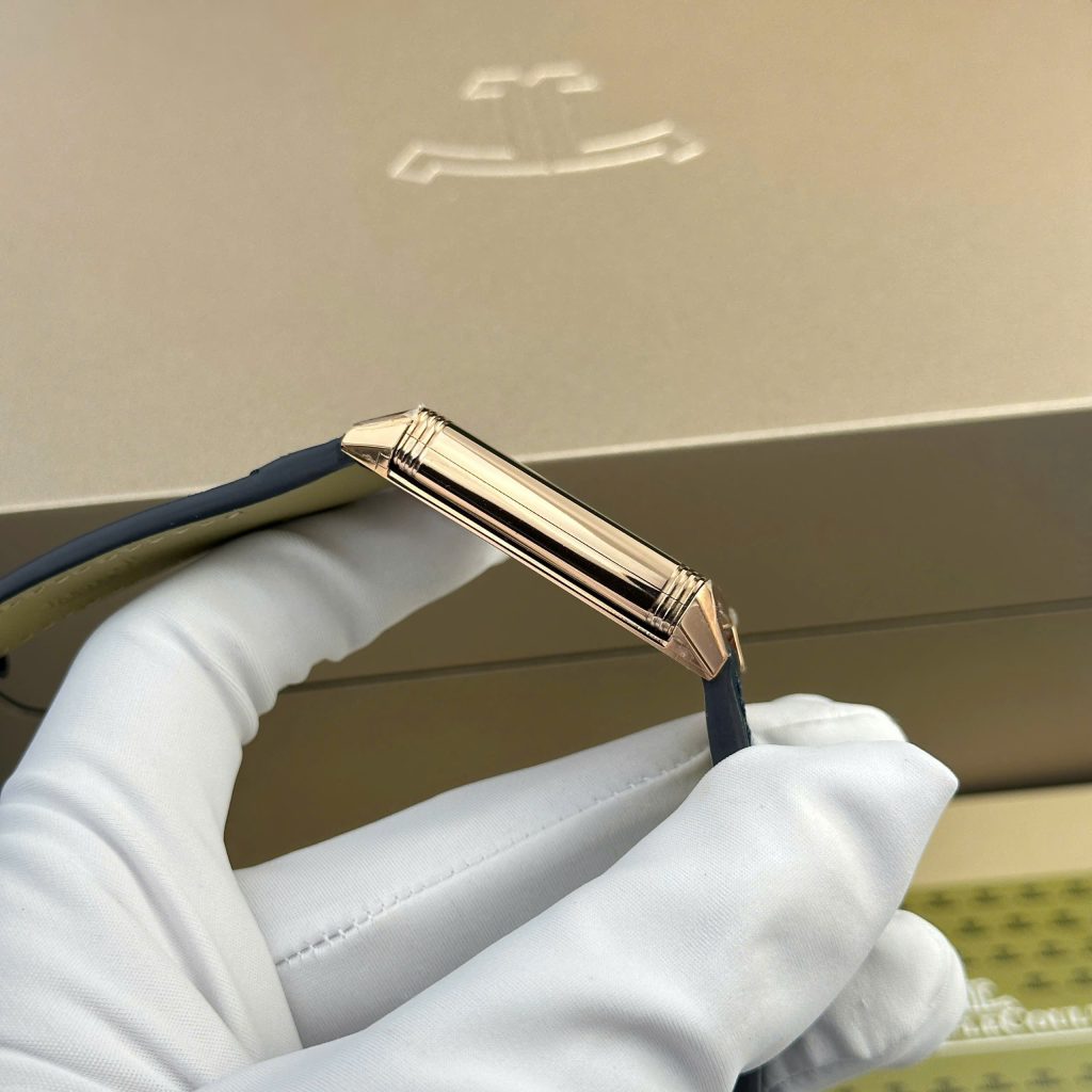 Đồng hồ Jaeger LeCoultre Master Reverso Rep 11 cao cấp mặt xanh blue 30x40mm (2)